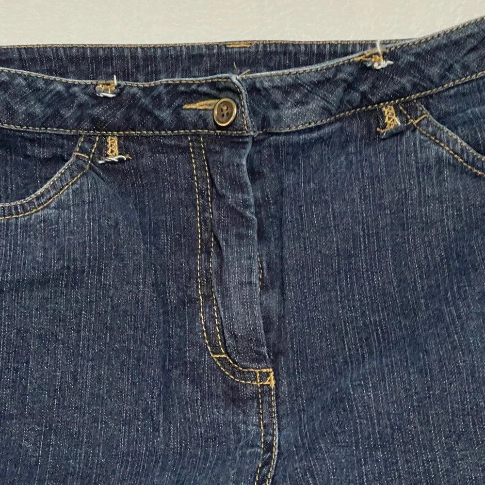 DONCASTER SPORT Women Dark Wash Stretch Denim Jeans Size 10‎ Straight Leg